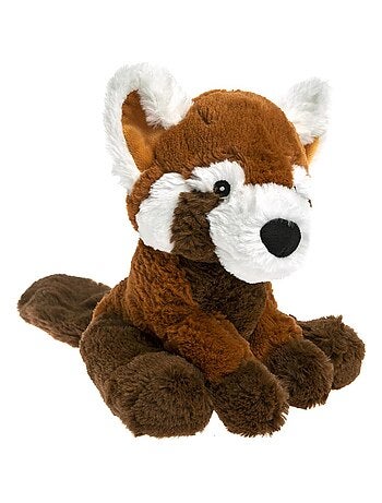 Peluche Bouillotte Panda Roux - Made in France