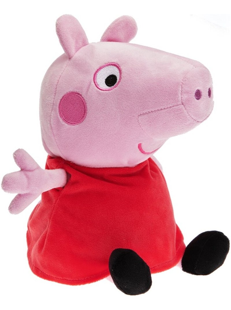 Peluche Bouillotte Peppa pig rouge - Made in France Marron - Kiabi