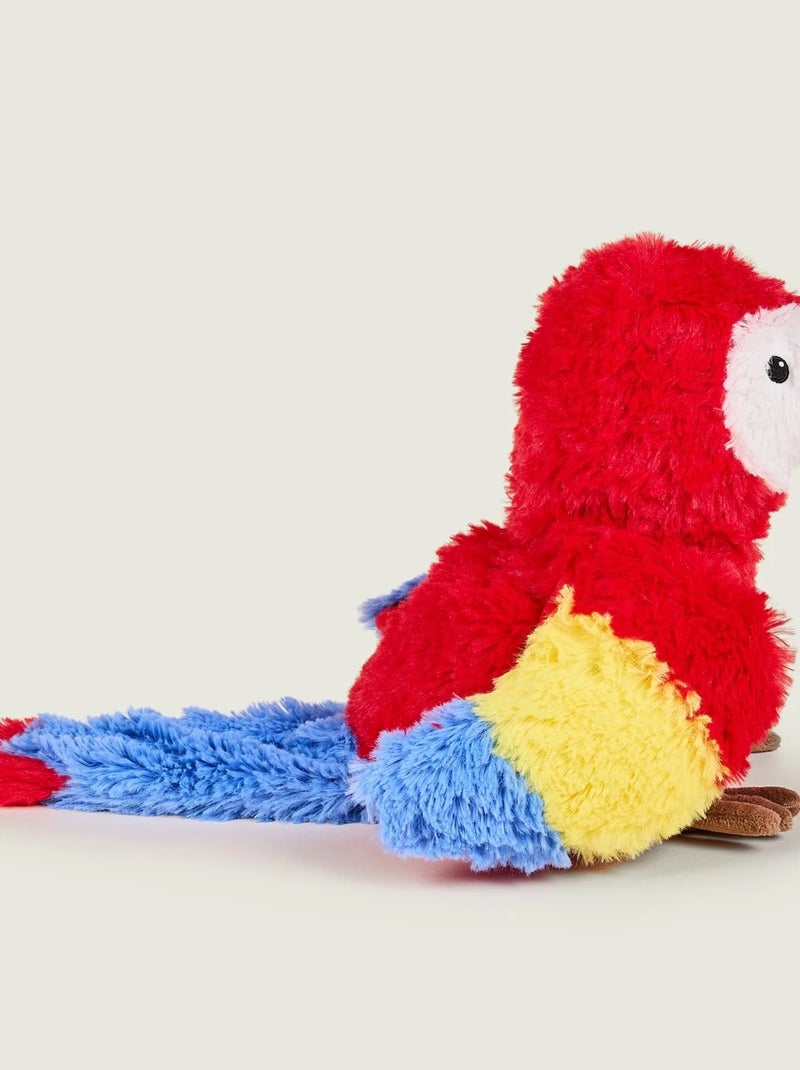 Peluche Bouillotte Perroquet Rouge - Kiabi