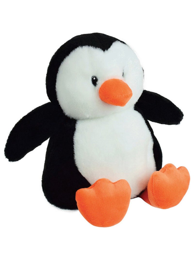 Peluche bouillotte Pingouin noir et blanc - Haut 19 cm Multicolore - Kiabi