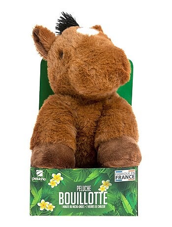 Peluche Bouillotte Poney - Made in France