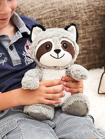 Peluche Bouillotte Raton Laveur - Made in France