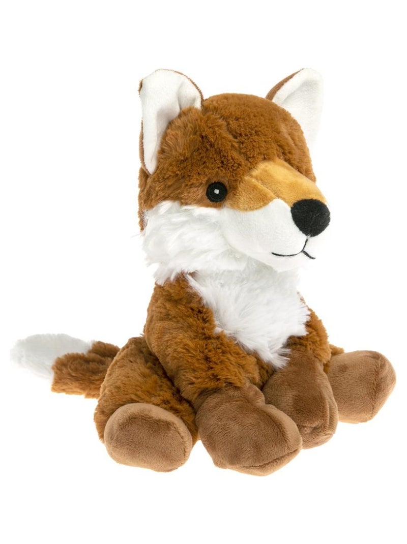 Peluche Bouillotte Renard - Made in France Marron - Kiabi