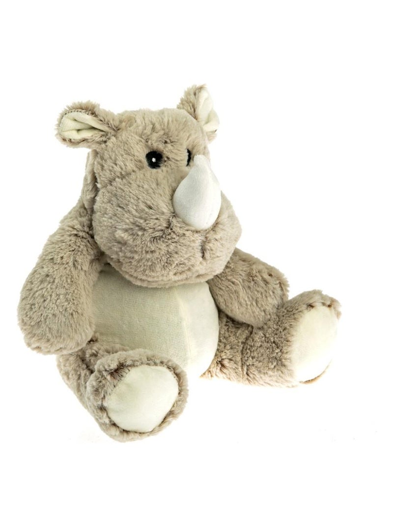 Peluche Bouillotte Rhino - Made in France Gris - Kiabi