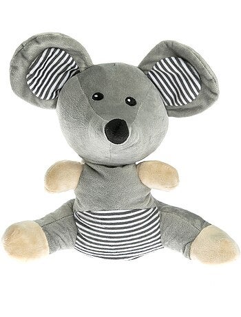 Peluche Bouillotte Souris - Made in France