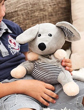 Peluche Bouillotte Souris - Made in France
