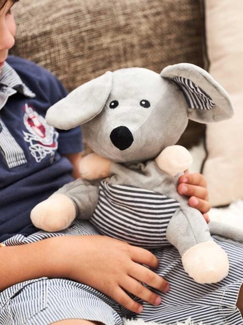 Peluche Bouillotte Souris - Made in France - Kiabi