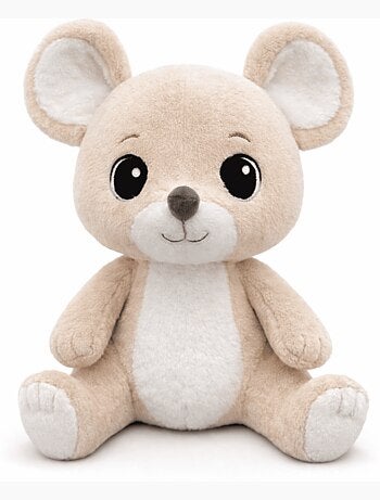 Peluche bouillotte souris - made in france