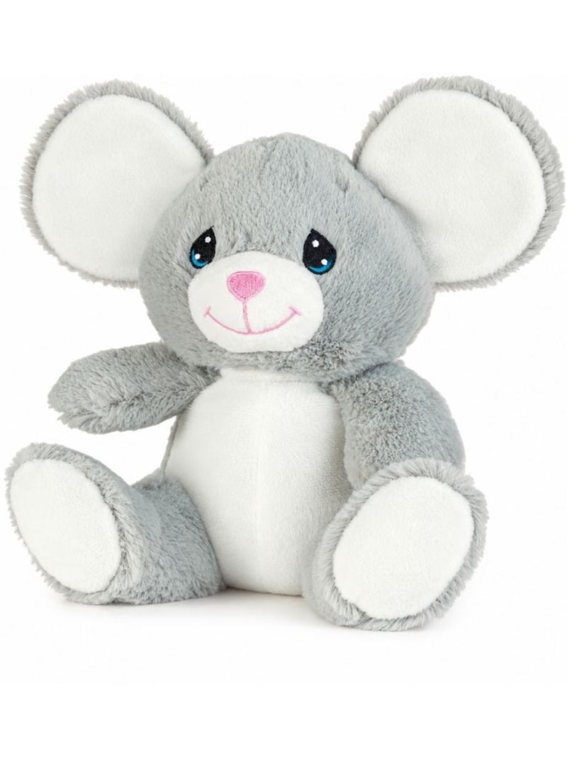 Peluche bouillotte souris - made in france Gris - Kiabi