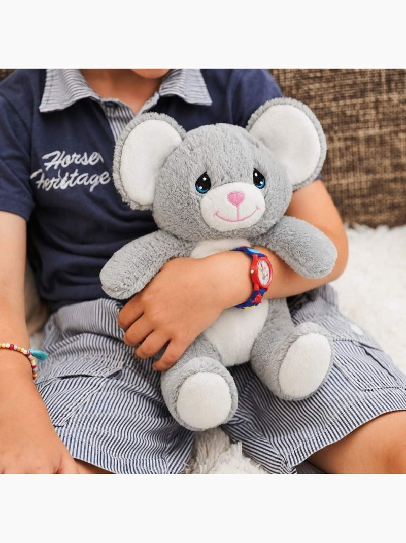 Peluche bouillotte souris - made in france Gris - Kiabi