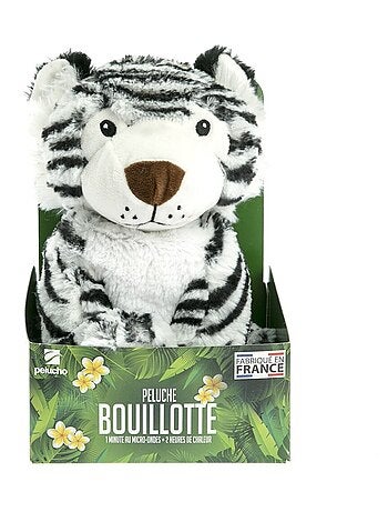 Peluche Bouillotte Tigre - Made in France