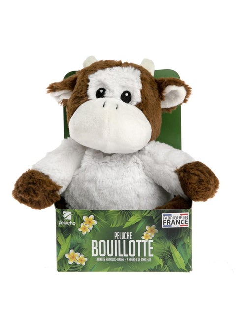 Peluche Bouillotte Vache - Made in France - Kiabi