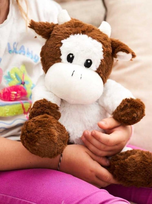 Peluche Bouillotte Vache - Made in France - Kiabi