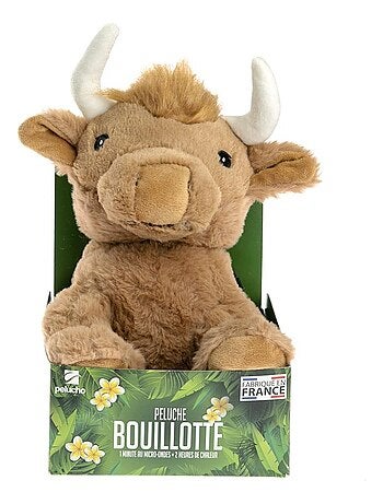 Peluche Bouillotte Yack - Made in France
