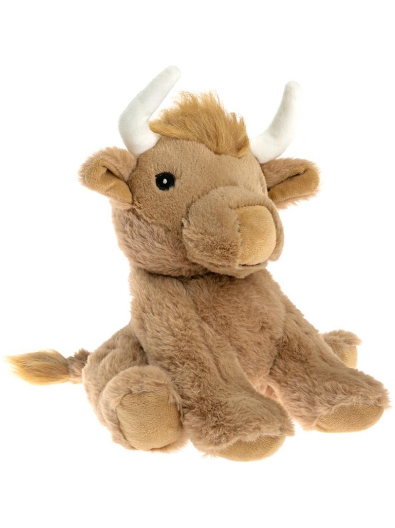 Peluche Bouillotte Yack - Made in France Marron - Kiabi