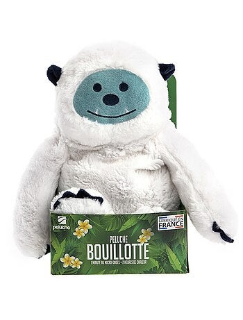 Peluche Bouillotte Yeti - Made in France