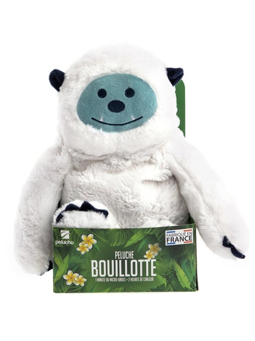 Peluche Bouillotte Yeti - Made in France - Kiabi