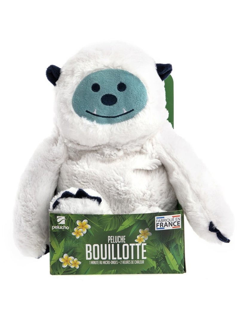 Peluche Bouillotte Yeti - Made in France Blanc - Kiabi