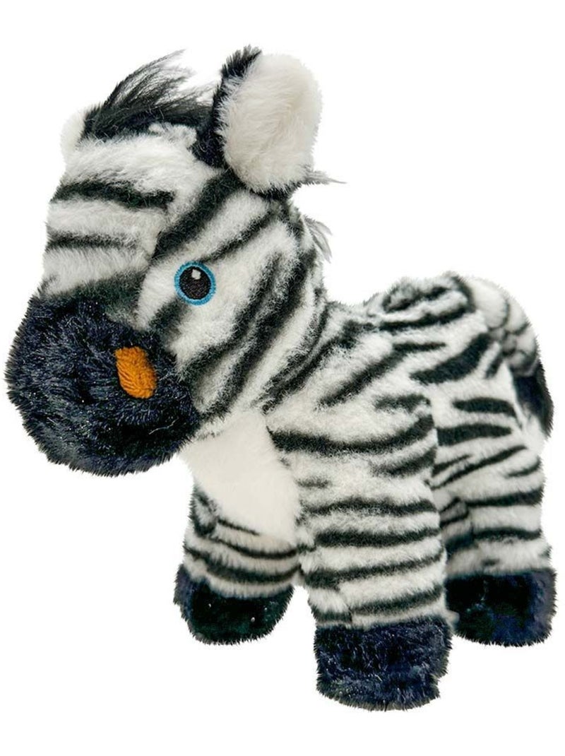 Peluche bouillotte zèbre - made in france Blanc - Kiabi