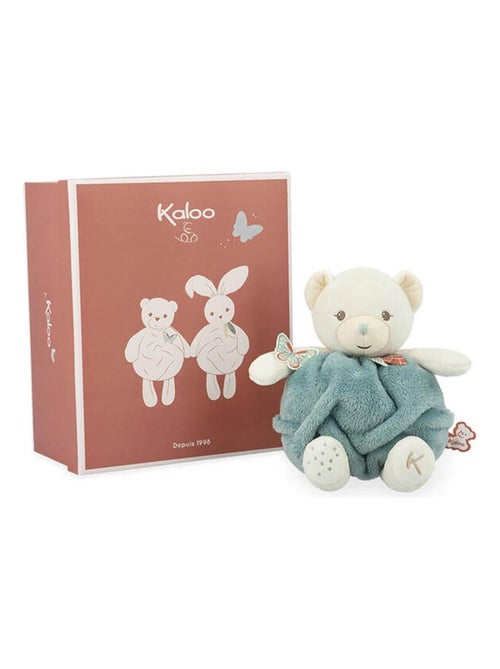 Peluche bulle d'amour ours vert Plume (23 cm) - Kiabi