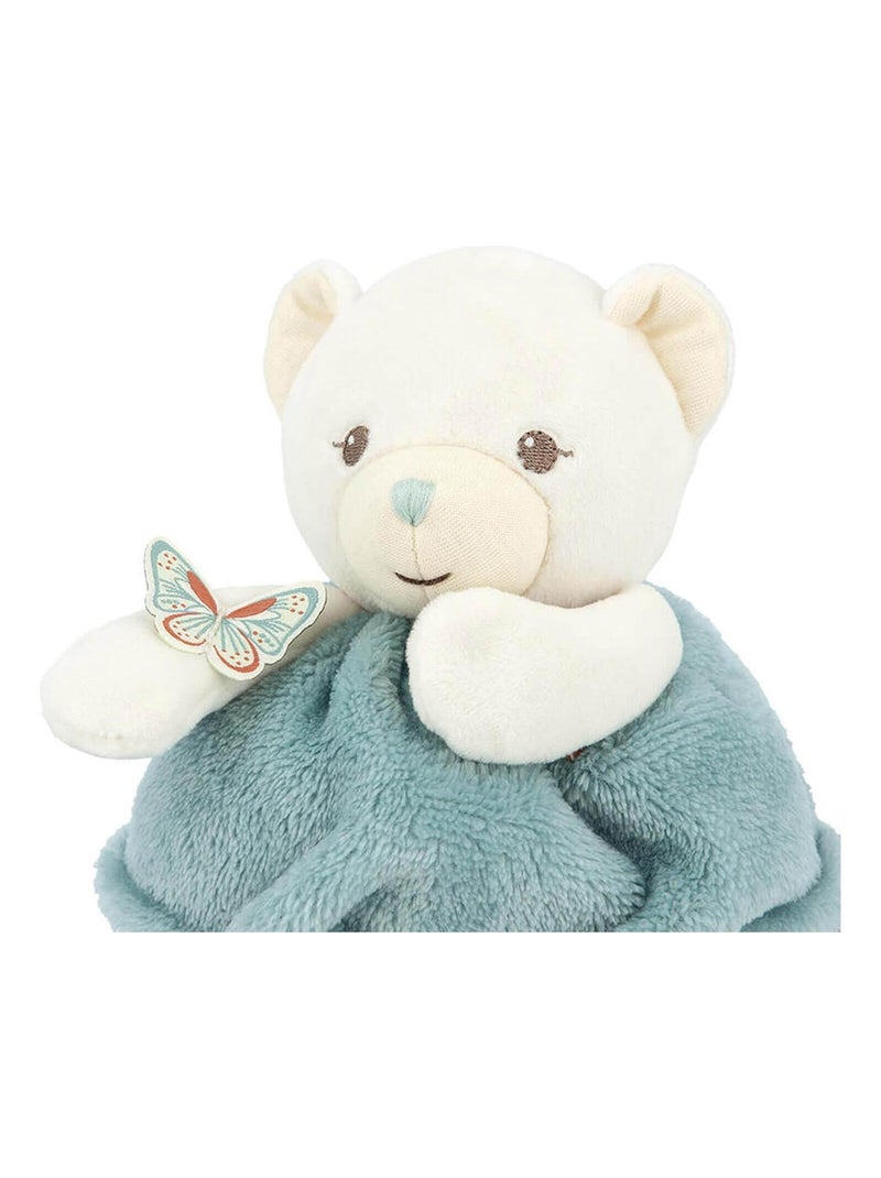 Peluche bulle d'amour ours vert Plume (23 cm) Bleu - Kiabi