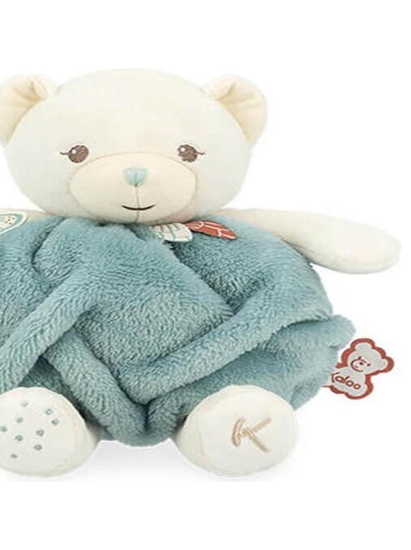 Peluche bulle d'amour ours vert Plume (23 cm) Bleu - Kiabi