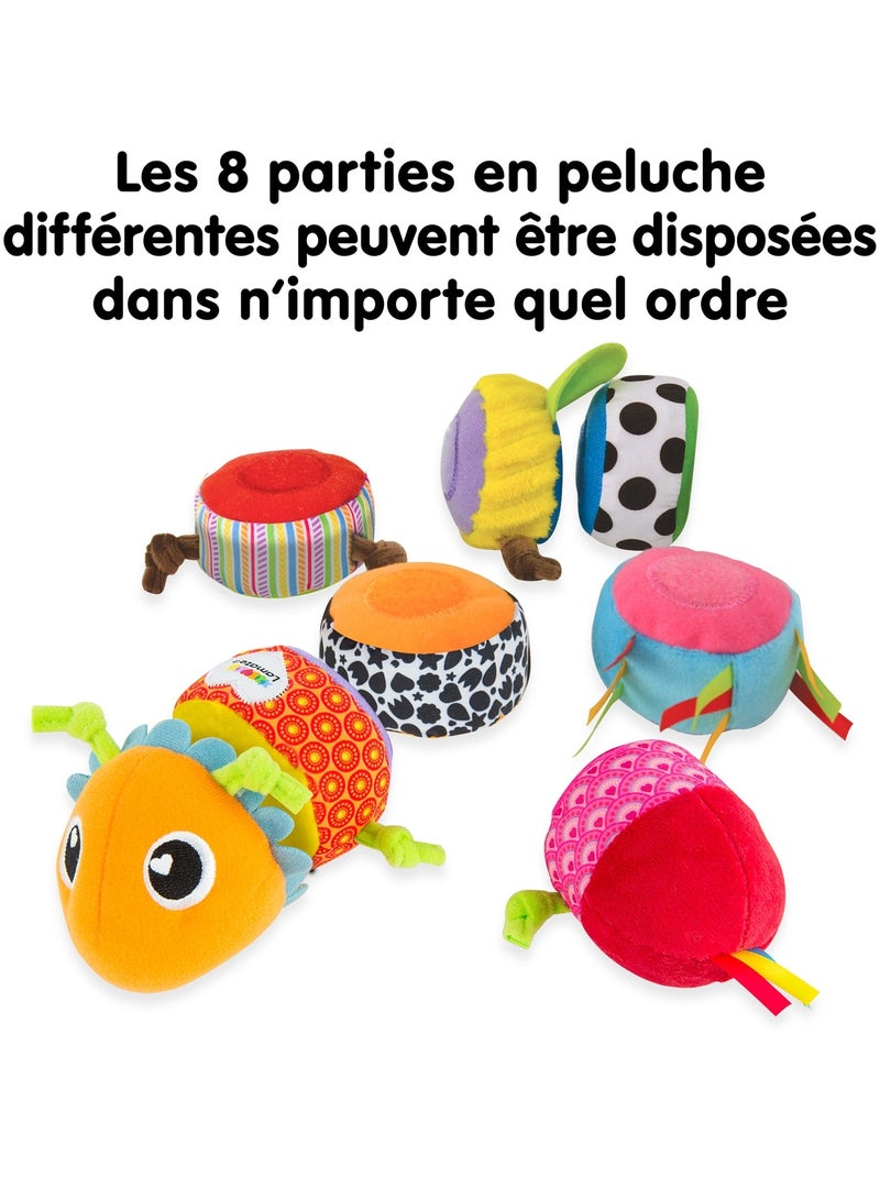 Peluche camille la chenille Multicolore - Kiabi