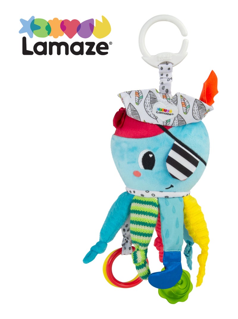 Peluche captain calamar à clip pour landau et poussette Multicolore - Kiabi