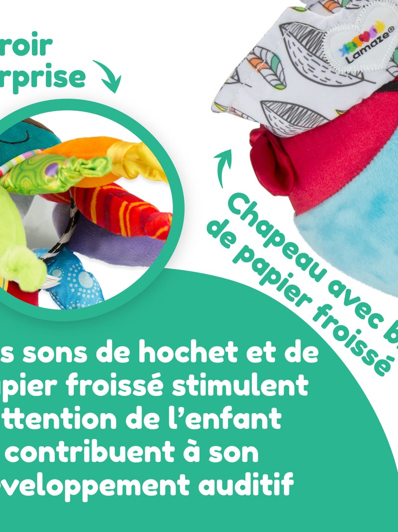 Peluche captain calamar à clip pour landau et poussette Multicolore - Kiabi