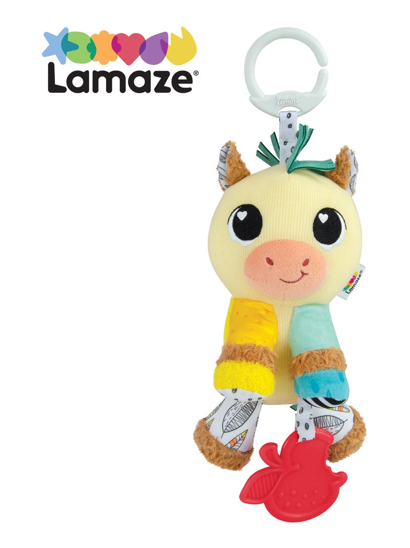 Peluche carson le cheval de trait à clip pour landau et poussette Multicolore - Kiabi