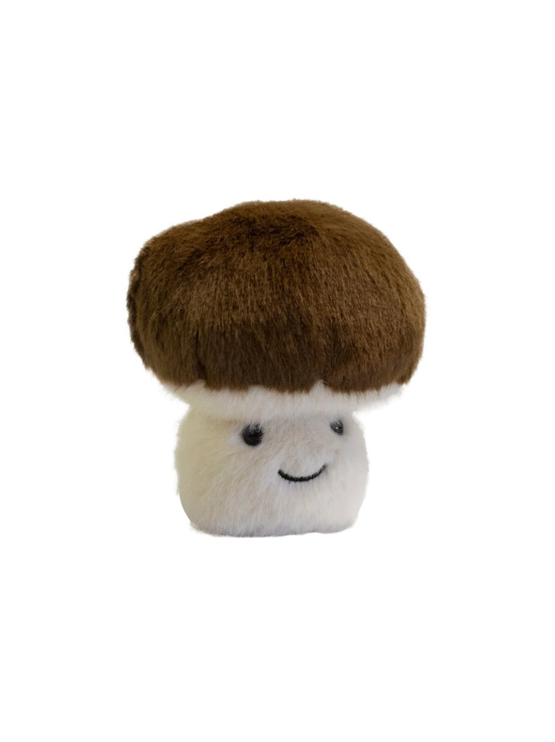 Peluche Chamignon qui sourit - Garden Friends Marron - Kiabi