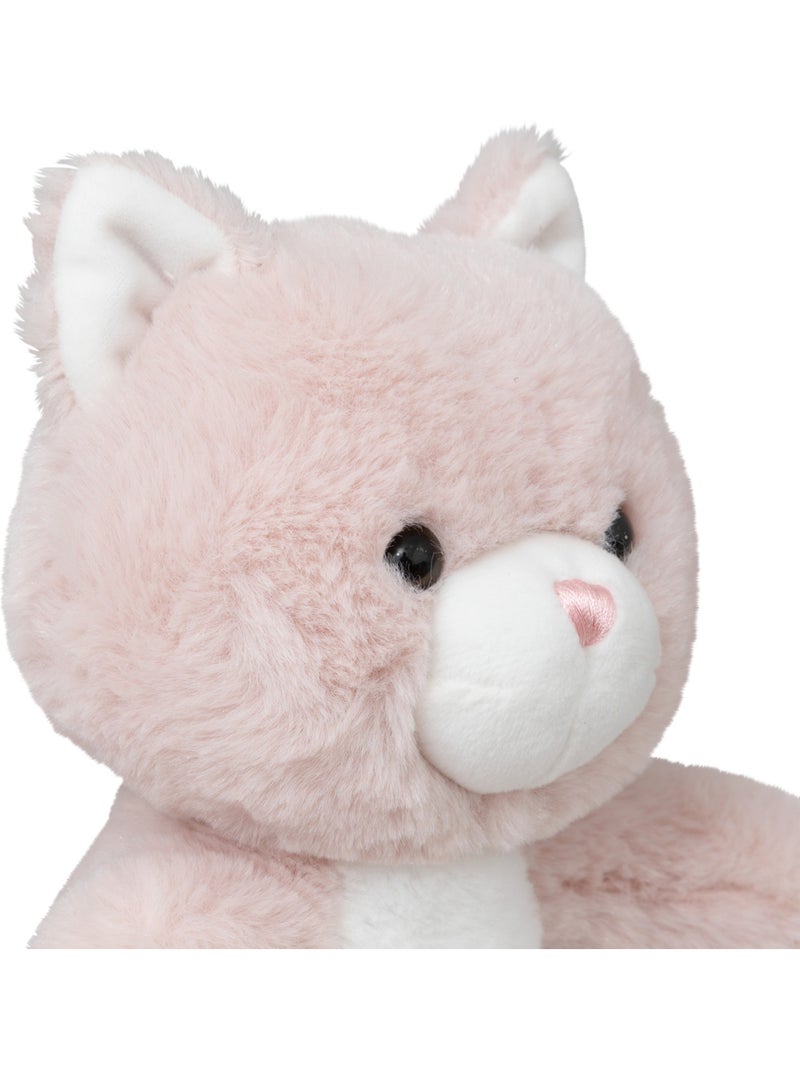 Peluche chat enfant lavable en machine kitty Rose - Kiabi