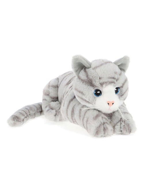 Peluche chat gris éco responsable KeelECO - Kiabi