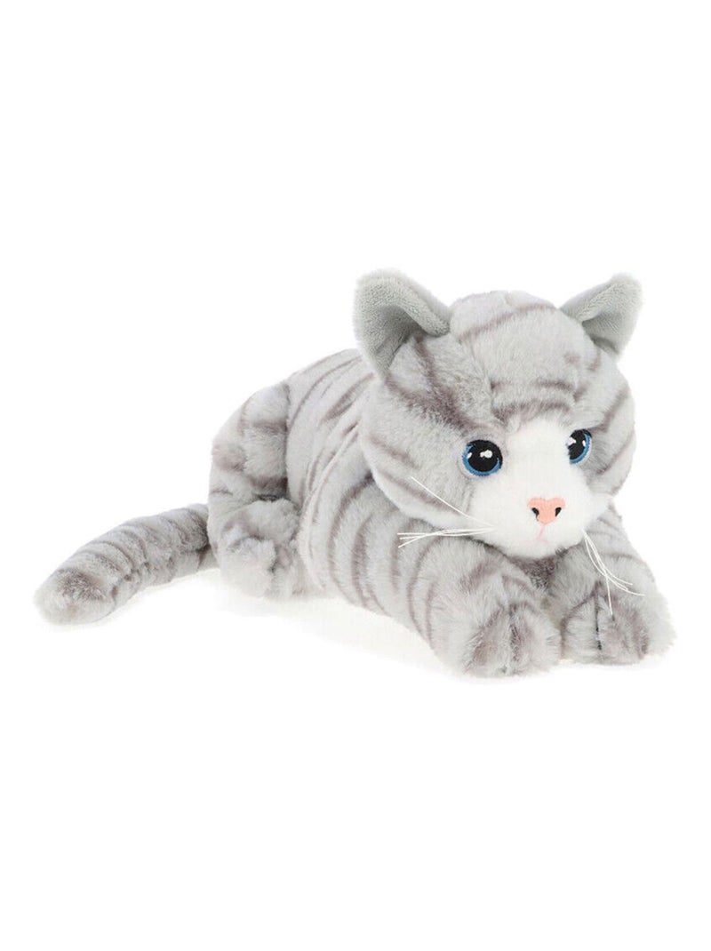 Peluche chat gris éco responsable KeelECO Gris - Kiabi