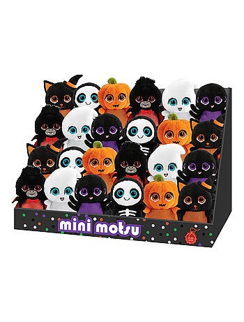 Peluche chat noir Halloween Mini Motsu