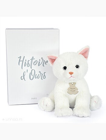 Peluche chat polyester collection LUCKY