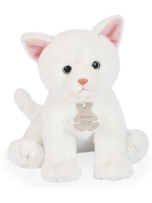 Peluche chat polyester collection LUCKY - Kiabi
