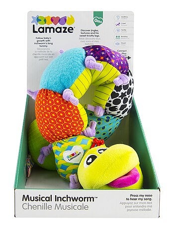 Peluche chenille musicale