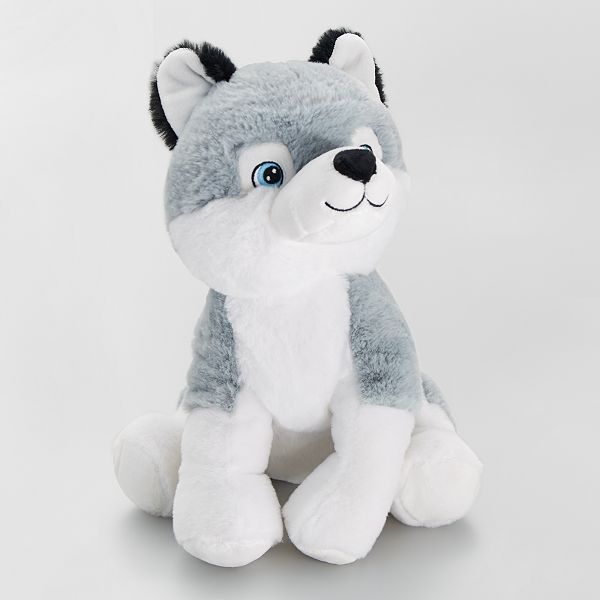 Peluche Chien Bebe Garcon Gris Blanc Kiabi 10 00