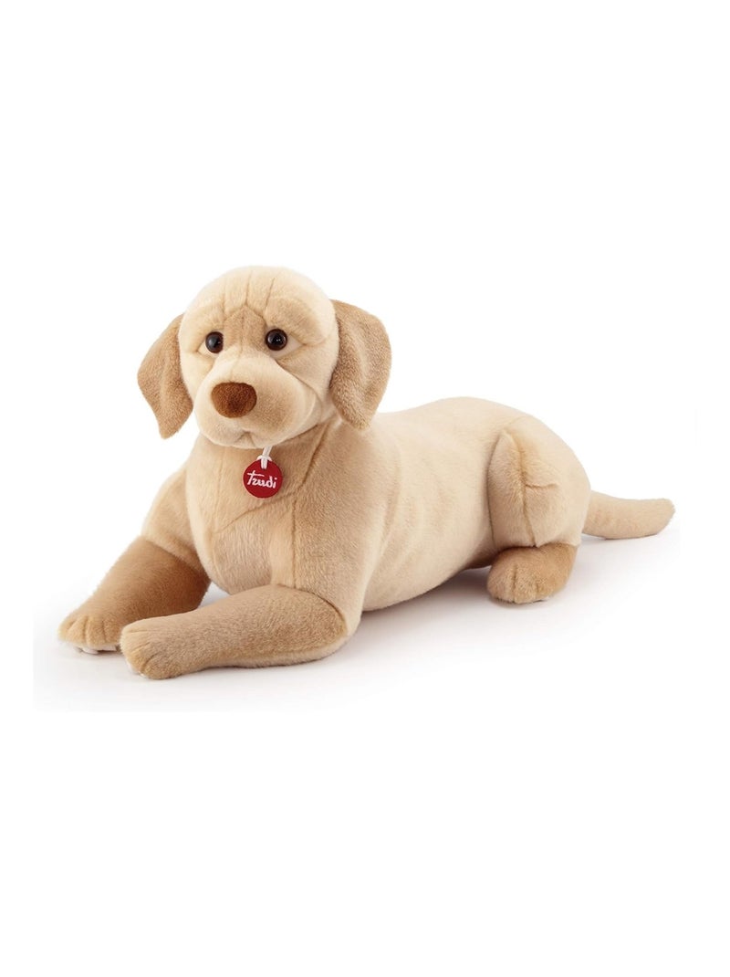 Peluche Chien Labrador 74 cm Beige - Kiabi