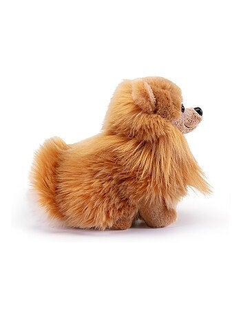 Peluche chien poméranien 22 cm