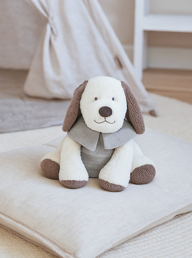 Peluche chien velours et coton, Sintra Walking Mum Vert d'eau - Kiabi