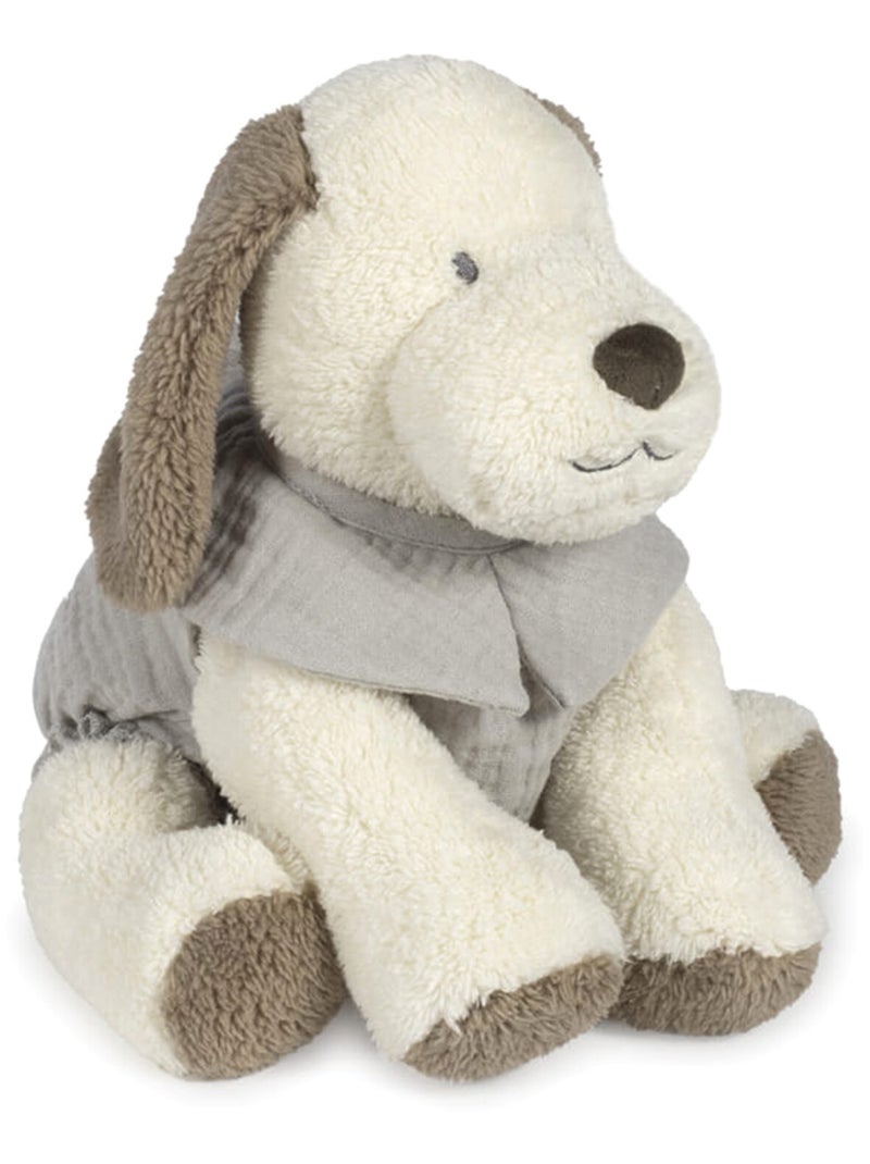 Peluche chien velours et coton, Sintra Walking Mum Vert d'eau - Kiabi