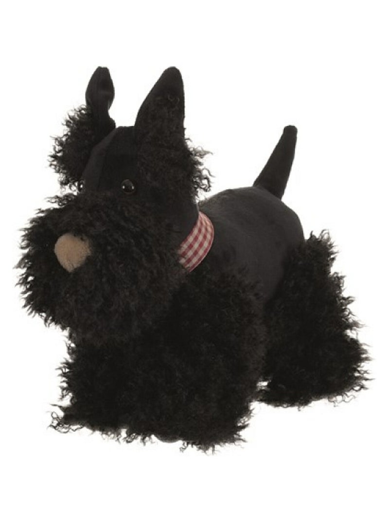 Peluche chien Walter (20 cm) Noir - Kiabi