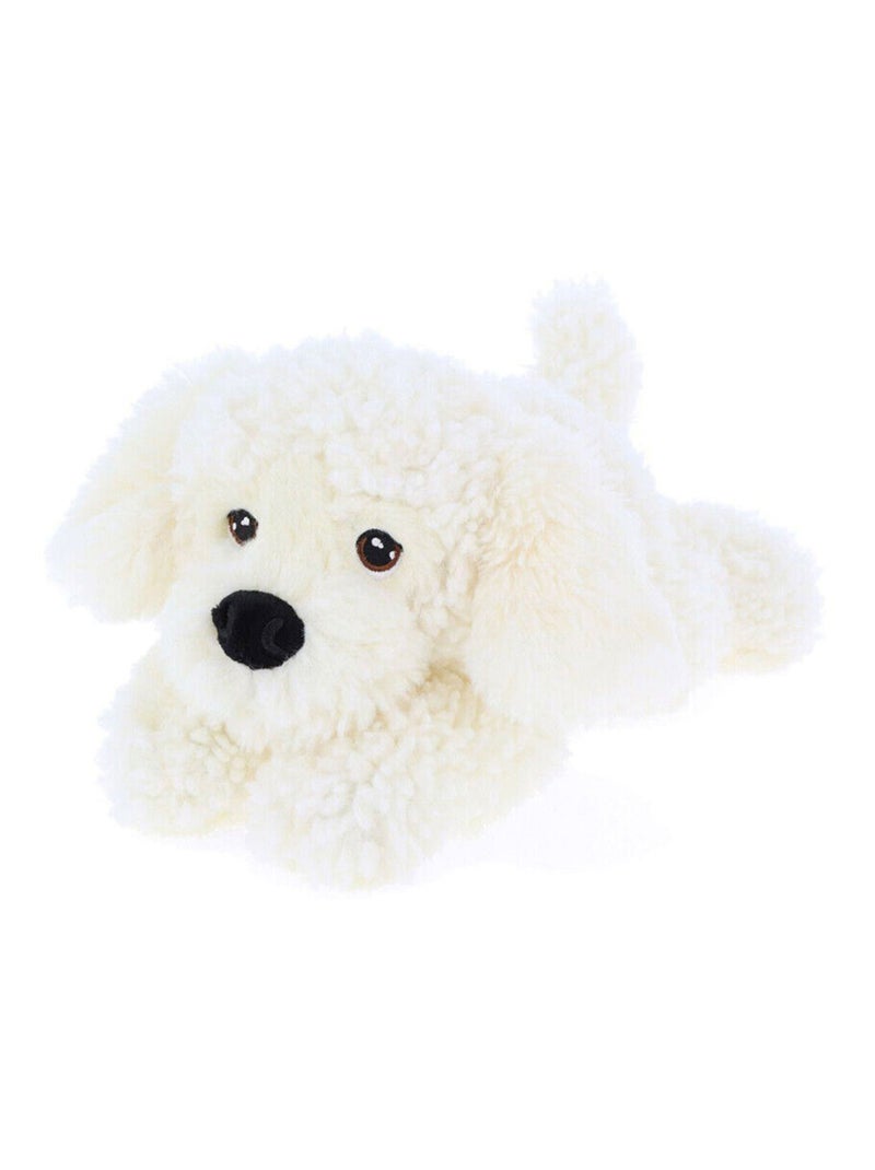 Peluche chiot bichon éco responsable KeelECO Blanc - Kiabi