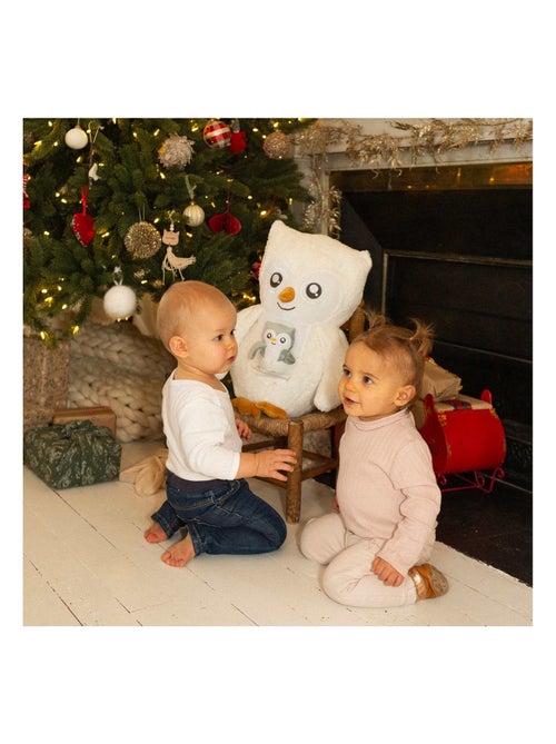 Peluche Chouette Et Son Bébé (44 Cm) - Kiabi