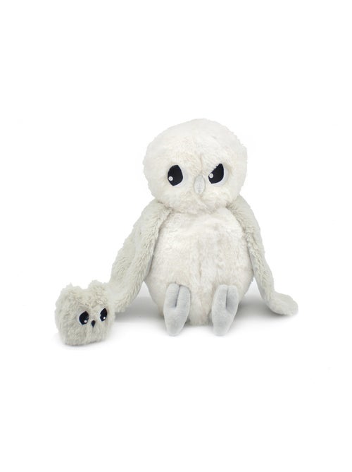 Peluche chouette polaire maman et son bébé - Kiabi