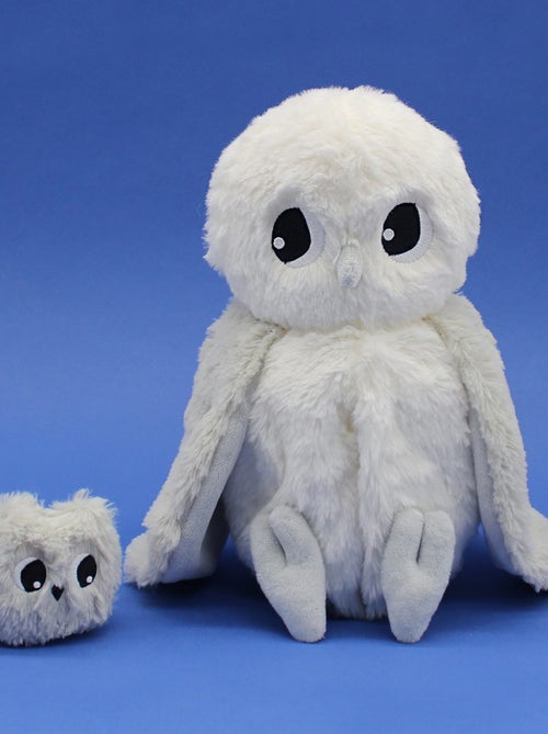 Peluche chouette polaire maman et son bébé - Kiabi
