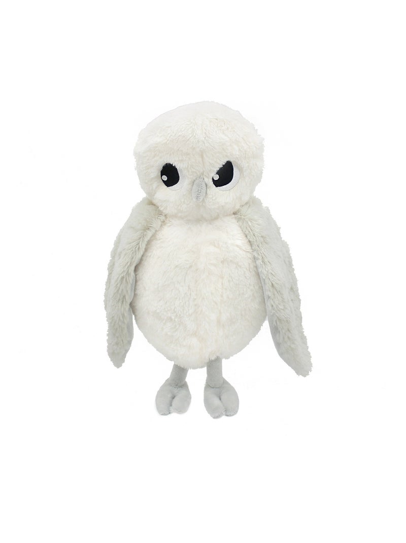 Peluche chouette polaire maman et son bébé Blanc - Kiabi