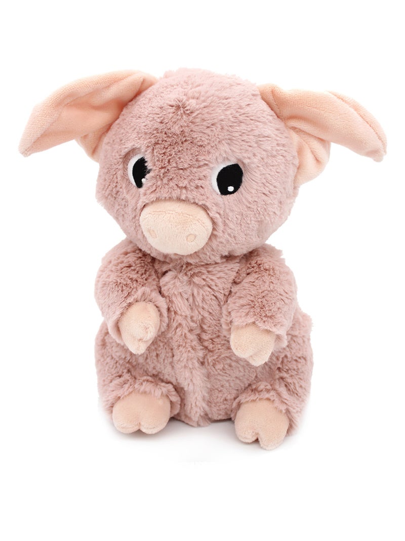 Peluche cochon maman et son bébé rose Rose - Kiabi